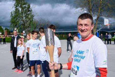 FOTO  Slovenske olimpijske sanje ponesli širom naše občine 63